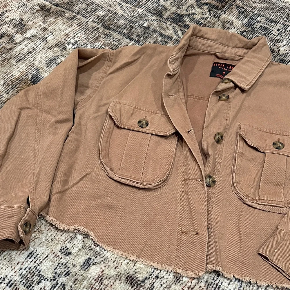 Black Label Tan Utility Jacket - Picture 3 of 5